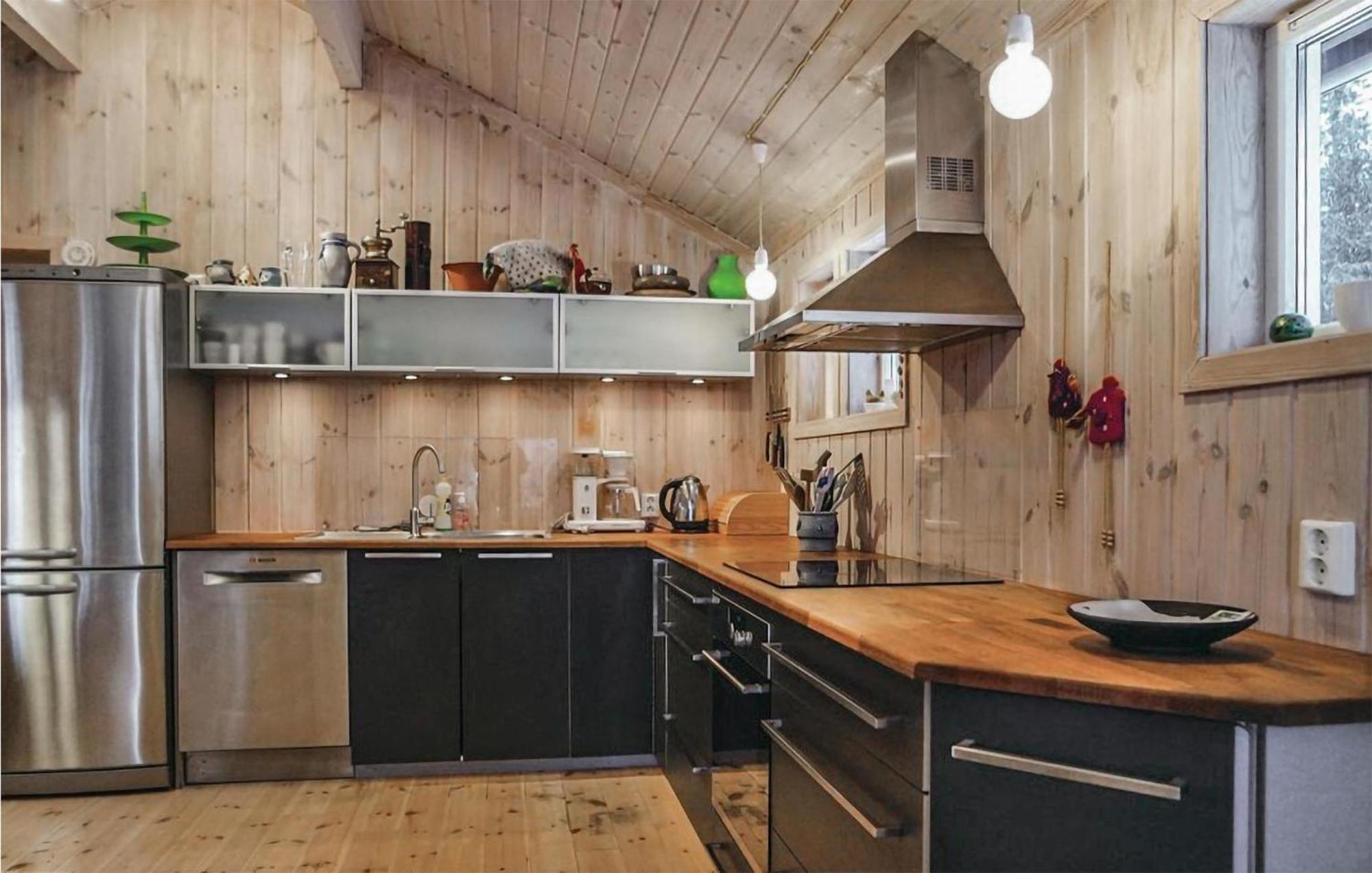 Amazing Home In Sjusjoen With Kitchen Esterno foto
