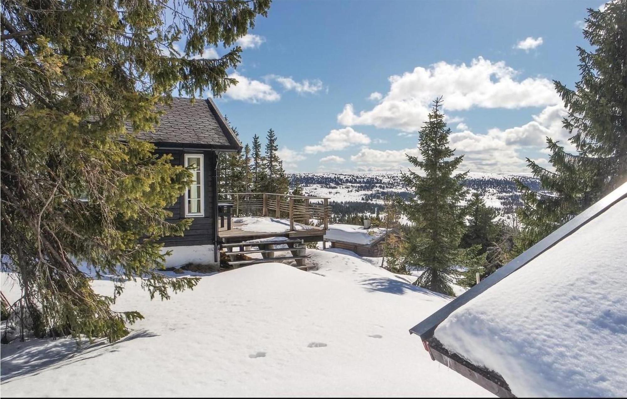 Amazing Home In Sjusjoen With Kitchen Esterno foto